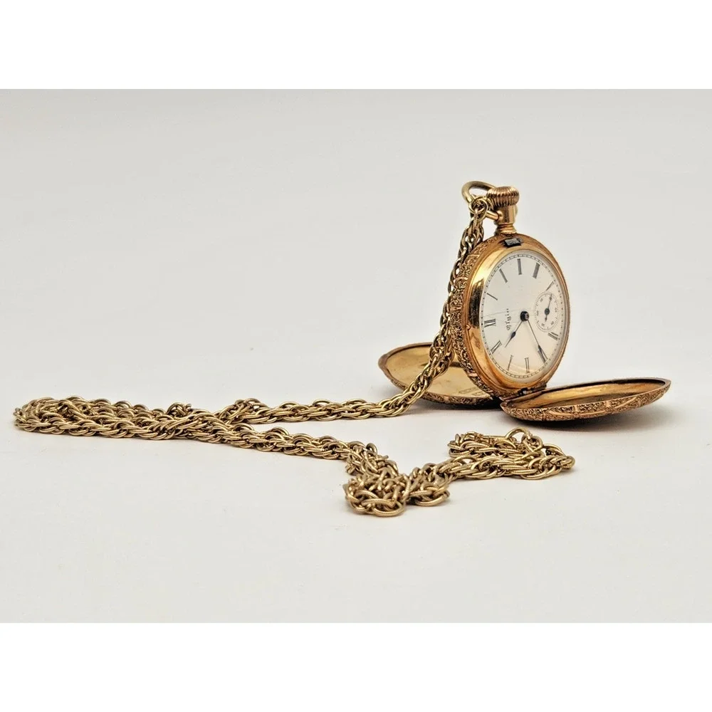 Elgin watch runs vintage